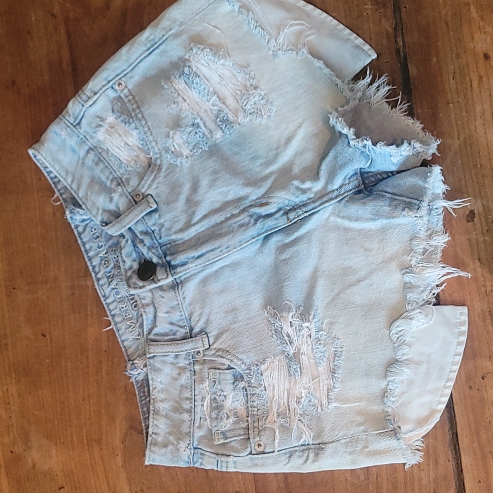 American Eagle Outfitters, high waist, cut off shorts